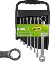 JBM Tools | SET VAN 12-KANTE VLAKKE RING-SLEUTELS