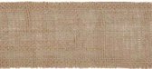 SR1504/70mm Hessian Wired Edge Natural