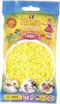 Hama Strijkkralen 1000 Stuks Geel Pastel