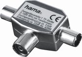 Hama Coax Antenne Splitter Voor TV Aluminium