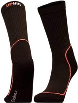 Uphillsport Sokken Kevo Coolmax Zwart/oranje Maat 35-38