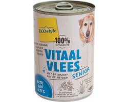 6x VITALstyle Hondenvoer Blik Senior 400 gr