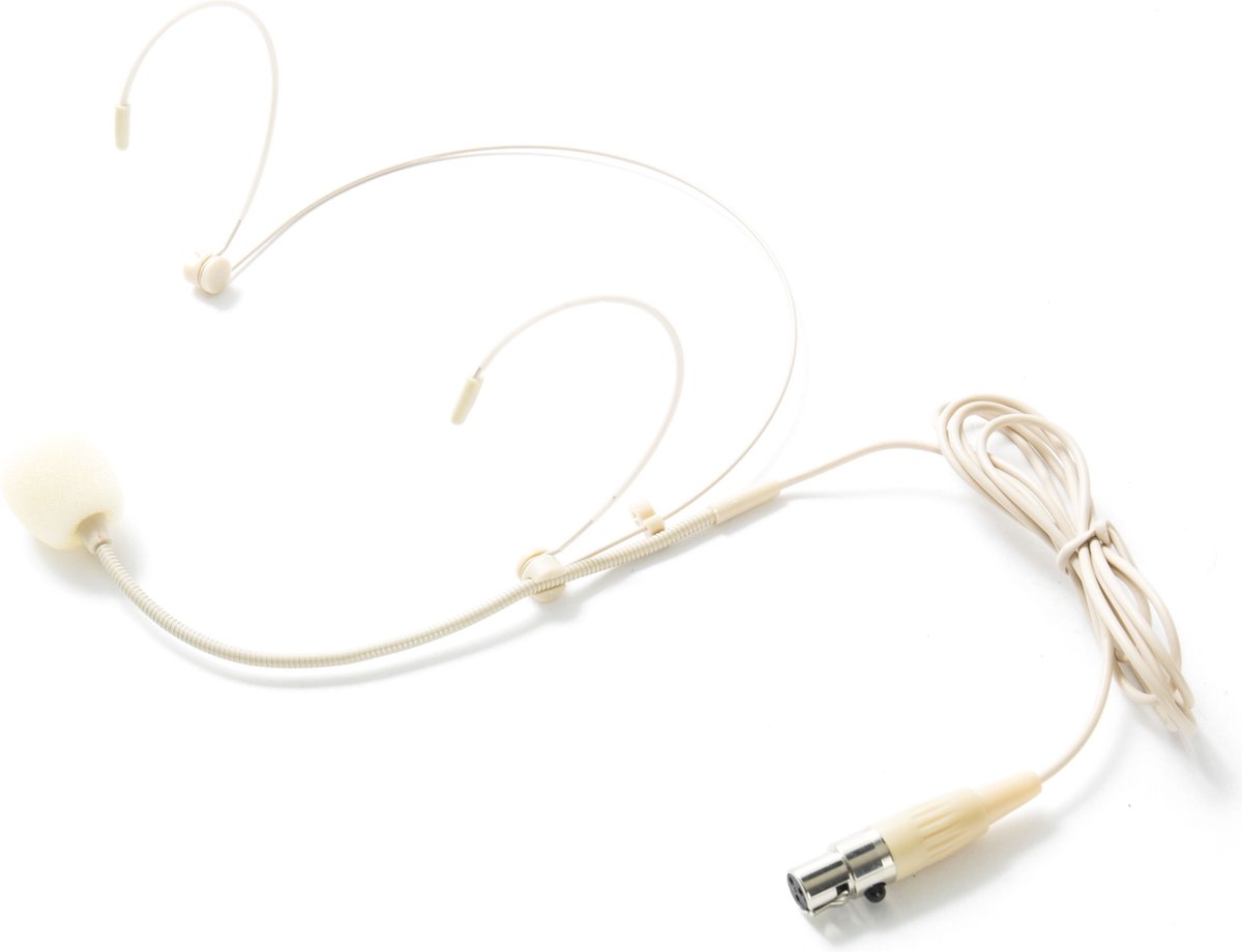 Fame Audio MSW Pro HS Advanced mini XLR Headset, beige - Koptelefoons