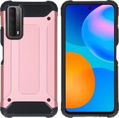 iMoshion Rugged Xtreme Backcover Huawei P Smart (2021) hoesje - Rosé Goud
