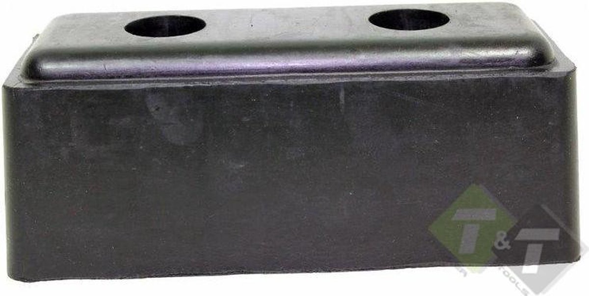 Stootkussen, bootrubber, stootrubber, stootbuffer 200mm x 80mm x 80mm (L x B x H)