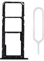 MMOBIEL Dual Sim Tray Kaart Houder Slot voor Samsung Galaxy A11  /A01  - Zwart