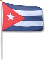 Vlag Cuba 150x225 cm.