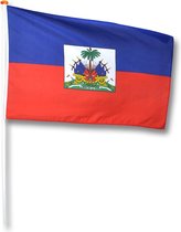 Vlag Haiti M.W. 150x225 cm.