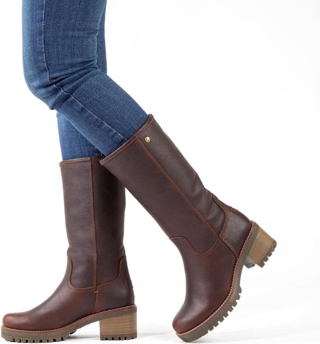 Panama Jack Patricia dames laars - Zwart - Maat 36 | bol.com