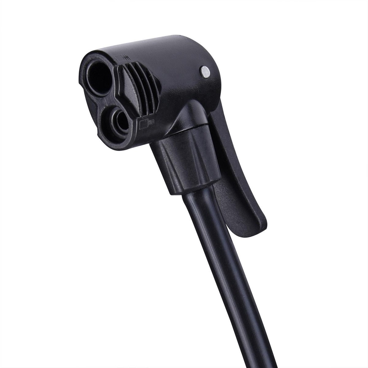 Bol.com Monzana Fietspomp - incl. 3 Extra Adapters 100 cm Slang – Zwart aanbieding