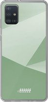 6F hoesje - geschikt voor Samsung Galaxy A52 - Transparant TPU Case - Fresh Geometric #ffffff