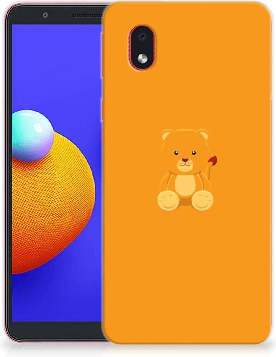 Samsung Galaxy A01 Core Telefoonhoesje met Naam Baby Beer