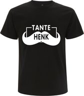 Tante Henk  Heren t-shirt | webshop | merchandise | bedrijf | grappig | cadeau | Zwart