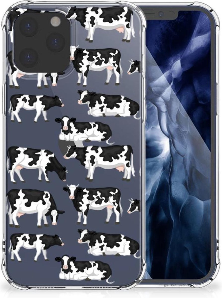 TPU Case Anti-Shock voor iPhone 12 Pro Max Case Anti-shock Koetjes