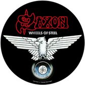 Saxon Rugpatch Wheels Of Steel Multicolours
