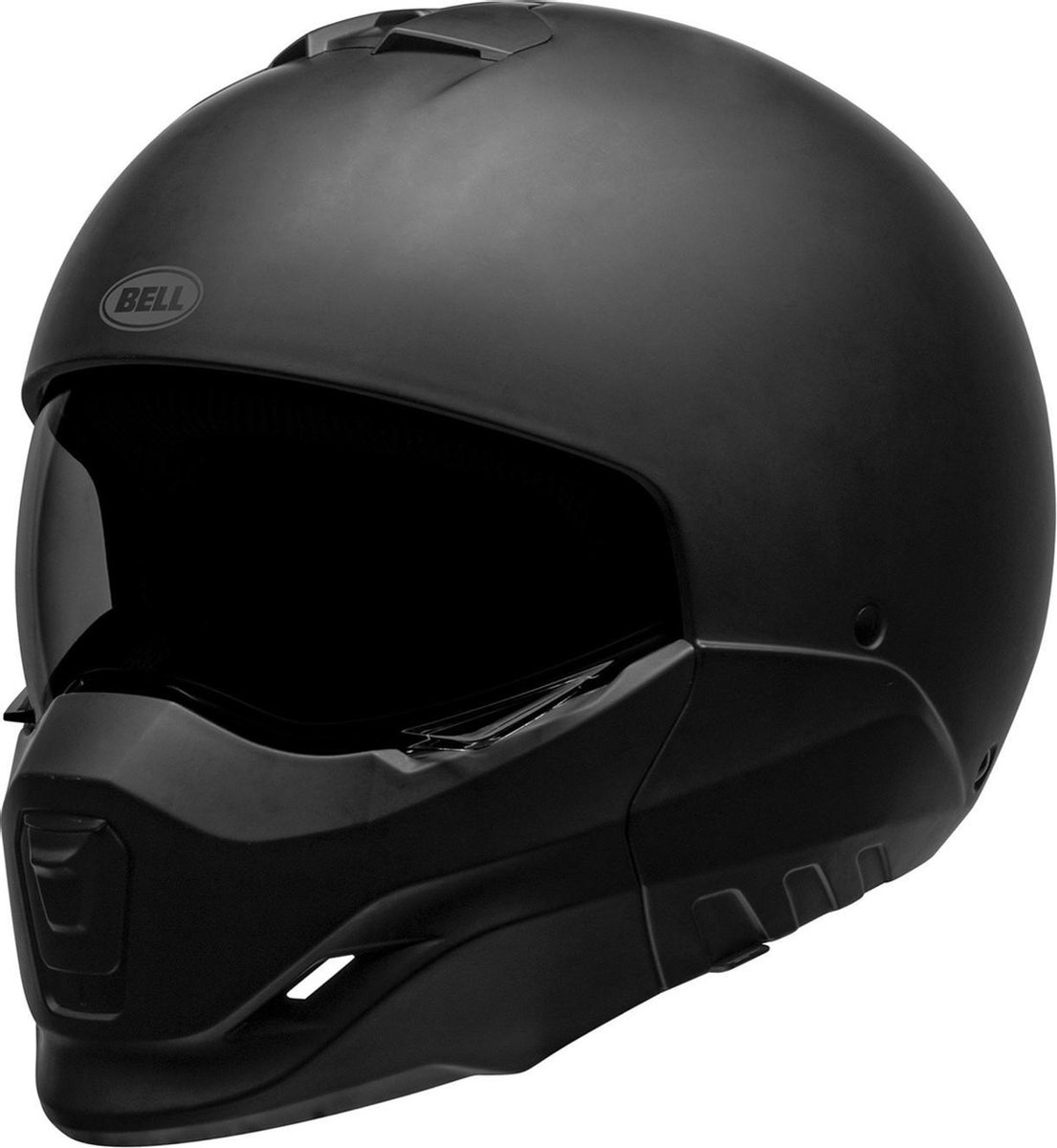 Bell Broozer Solid Matte Black Helmet Full Face 2XL - Maat 2XL - Helm