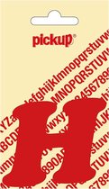 Pickup plakletter CooperBlack 60 mm - rood H