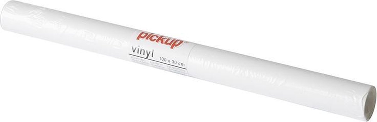 Pickup Vinylrol wit 30x100cm - 95694026