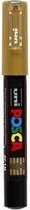 Posca Marker. goud. afm PC-1M. lijndikte 0.7 mm. extra-fijn. 1 stuk