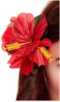Smiffys - Hawaiian Haarbloem - Rood
