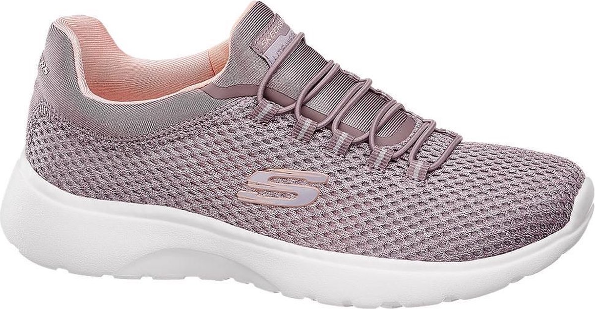 Skechers Dames Paarse instapper memory foam - Maat 38