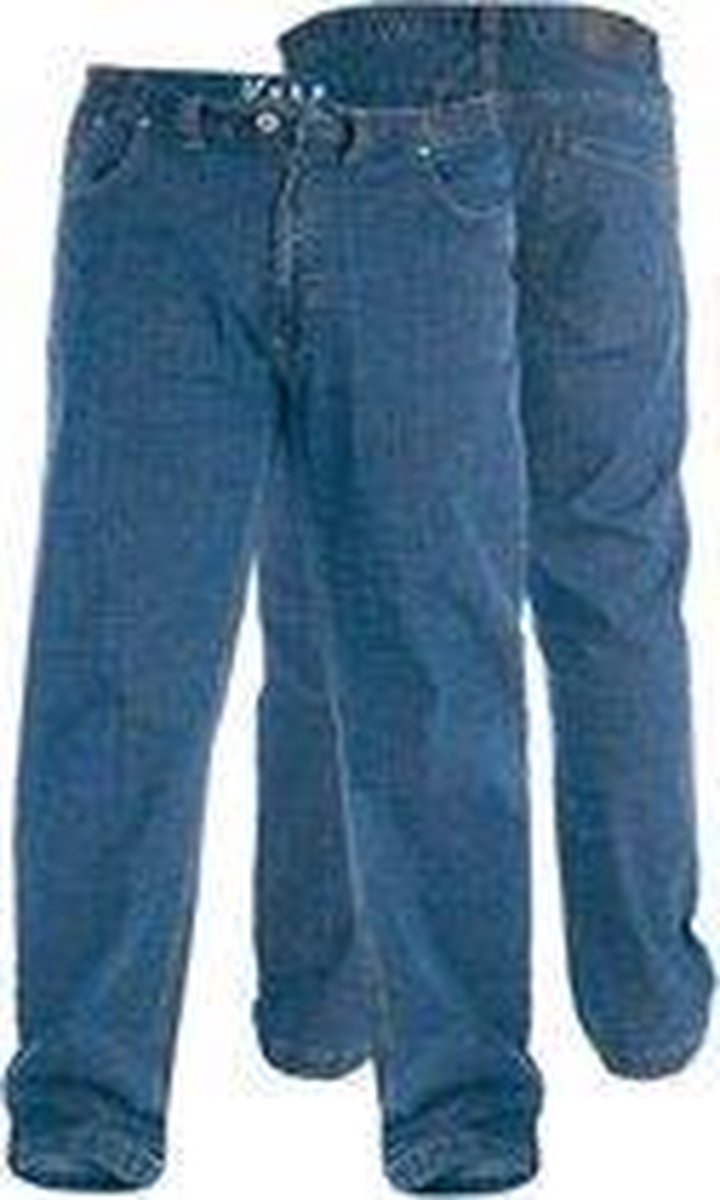 Spijkerbroek met elastische taille 44'/34' blauw