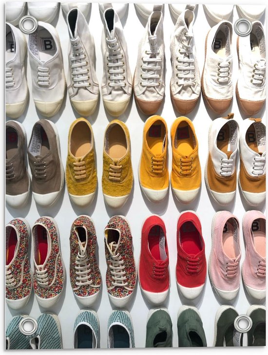 Tuinposter – Verschillende Schoenen - 30x40cm Foto op Tuinposter  (wanddecoratie voor | bol.com