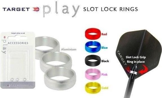 Thumbnail van een extra afbeelding van het spel Target Slot Lock Ring Silver