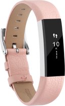 By Qubix - Lederen bandje Fitbit Alta - Baby pink - Fitbit alta bandjes