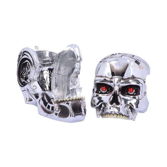 Nemesis Now - Terminator Decoratieve opbergdoos T-800 Terminator - Zilverkleurig van Nemesis Now — afbeelding 3