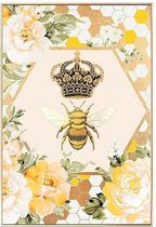 Schilderij Bee Queen (120 x 80 x 2,5 cm)