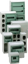 Schneider Electric kaedra/mureva waterdichte groepenkast met din-rail 4-rijen 72 modules (13987)