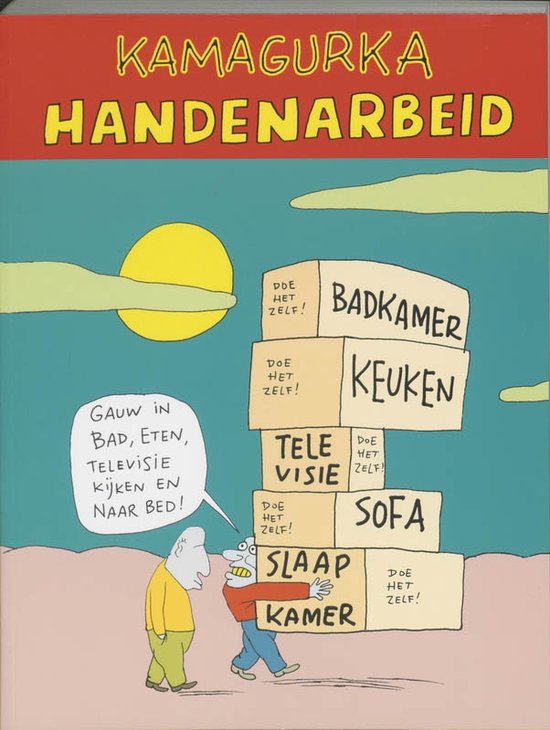 Cover van het boek 'Handenarbeid' van Kamagurka 
