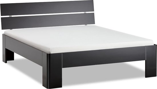 Beter Bed Fresh 450 Bedframe met Hoofdbord - 120x220 cm - Zwart | bol.com