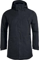 VAUDE Idris Wollen Parka Heren, zwart Maat 3XL