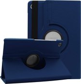 HB Hoes Geschikt voor Samsung Galaxy Tab A7 (2020) 10.4 inch - Draaibare Tablet Case met Standaard - Donker Blauw