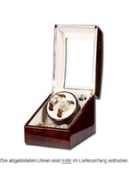 Portax Watchwinder Eleganza 2 Horloges Burl hout 1002322002