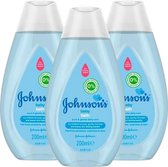 Johnson's Baby Badolie NEW  Pure&Gentle  3 x 200ml- Voordeelverpakking