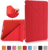 iPad 2018 9.7 inch Book Cover Origami Rood