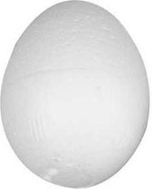 Eieren, h: 3,7 cm, wit, styropor, 100stuks