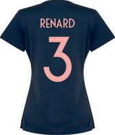 Frankrijk Team Renard 3 T-shirt - Blauw - Dames - XL