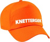 Knettergek fun pet oranje voor dames en heren - knettergek baseball cap -  EK WK / Koninsdag