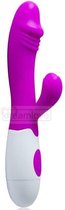 Vibrators voor Vrouwen Dildo Sex Toys Erothiek Luchtdruk Vibrator - Seksspeeltjes - Clitoris Stimulator - Magic Wand - 10 standen - Transparant - Flirtation®