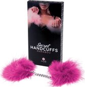 Handboeien Seks Erotiek Fetish BDSM - Roze Veren - Kietelend Effect - Secretplay®