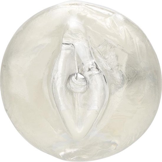 Calexotics Basic Essentials Tight Pussy masturbator, helder, met een vaginale textuur.