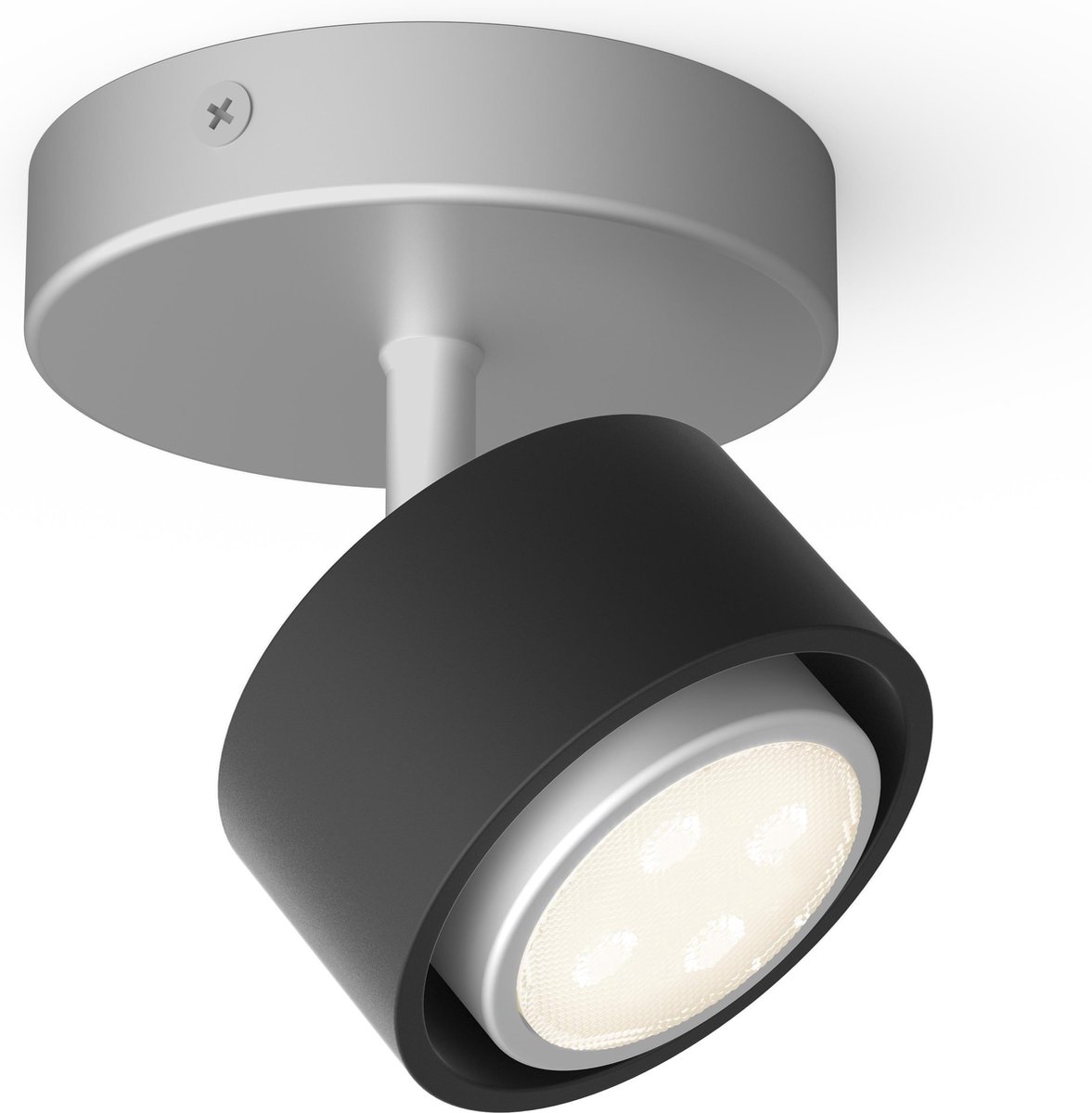 Philips FERANO Opbouwspot LED 1x4W/430lm Rond Zwart
