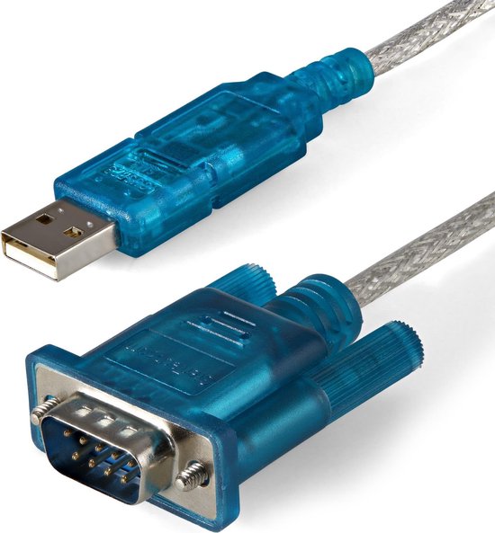 90cm USB naar RS232 DB9 Seriële Verloopkabel M/M | bol.com