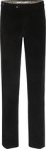 The English Hatter Herfst/Winter 2021 Corduroy Pantalon Brede Rib Mannen Zwart Katoen Maat: 48