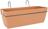 ARTEVASI Kit Jardiniere Capri - 12,8 L - 50,5 x 30,5 x 18,5 cm - Helder terracotta