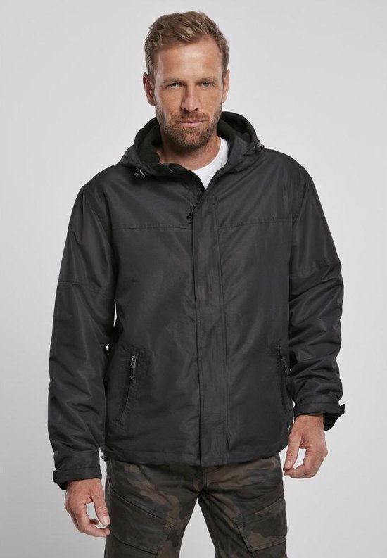 Brandit - Frontzip Windbreaker jacket - 5XL - Zwart
